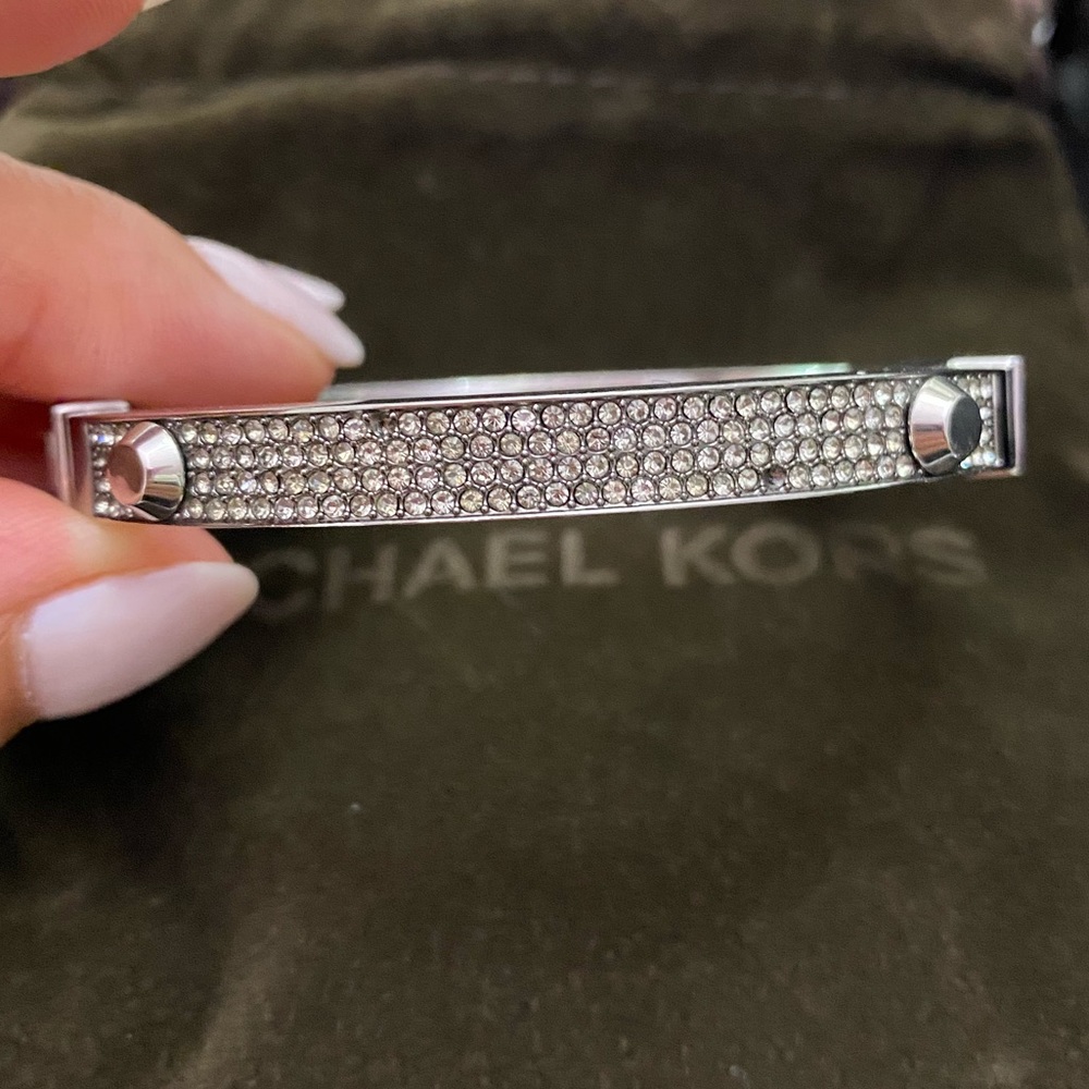 Michael Kors Crystal Pave Astor Stud Bangle